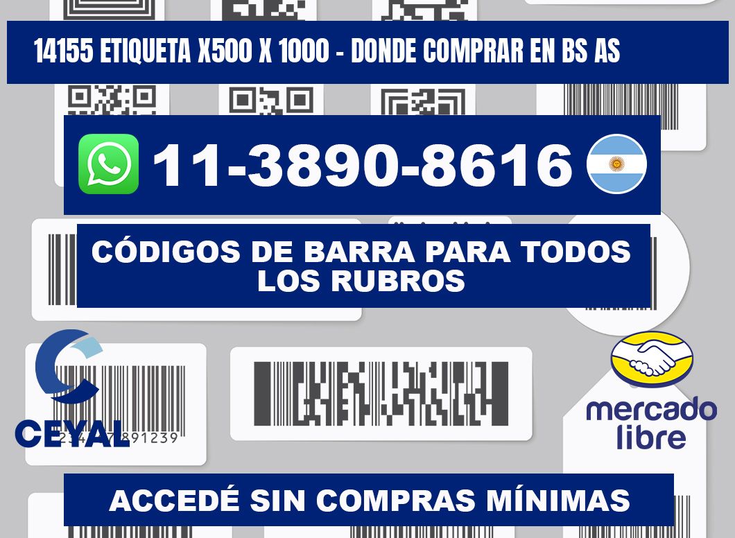 14155 etiqueta x500 x 1000 - Donde Comprar en bs as