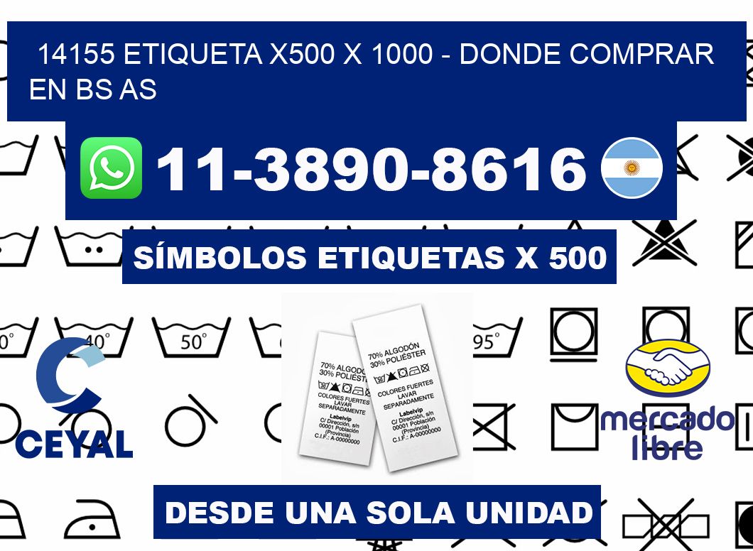 14155 etiqueta x500 x 1000 - Donde Comprar en bs as