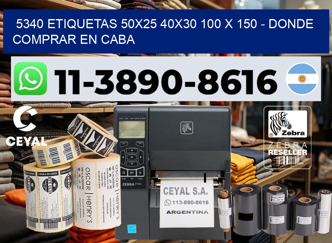 5340 etiquetas 50×25 40×30 100 x 150 – Donde Comprar en Caba