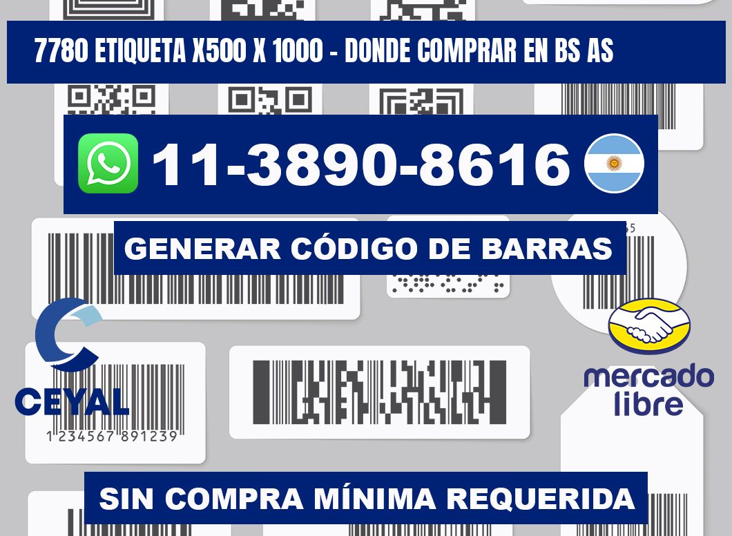 7780 etiqueta x500 x 1000 - Donde Comprar en bs as