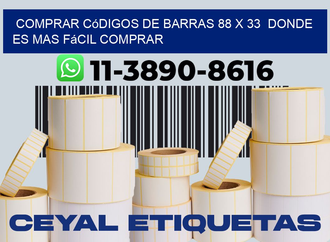Comprar códigos de barras 88 x 33 Donde es mas fácil comprar