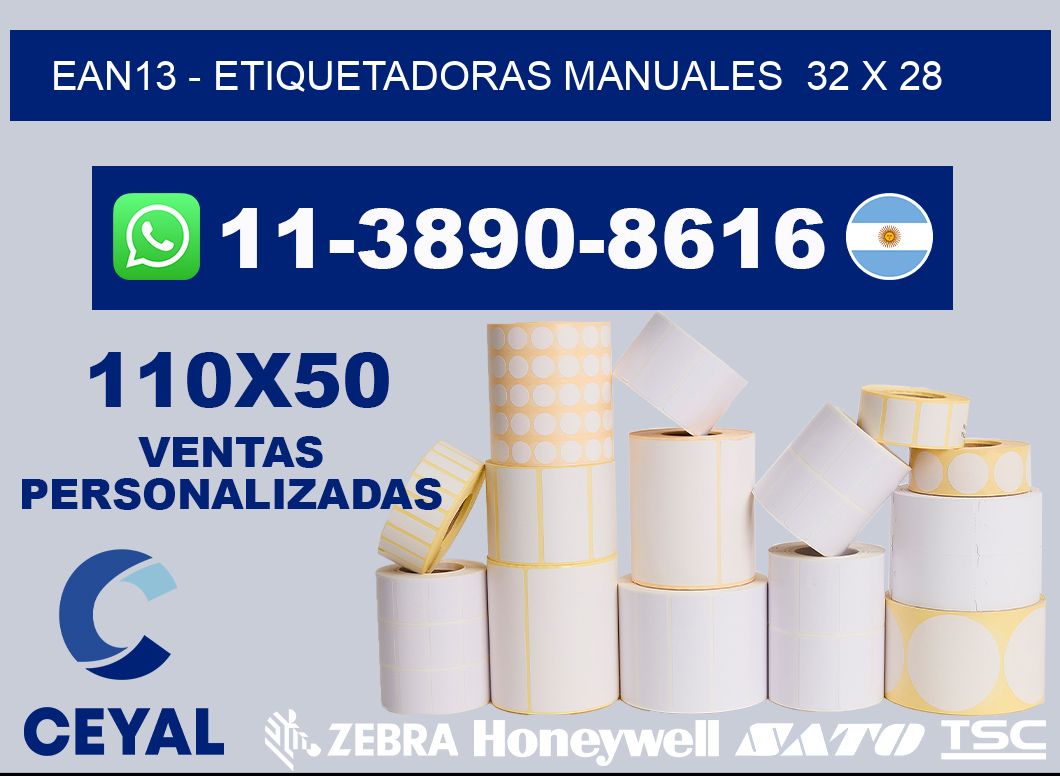 ean13 – Etiquetadoras Manuales  32 x 28