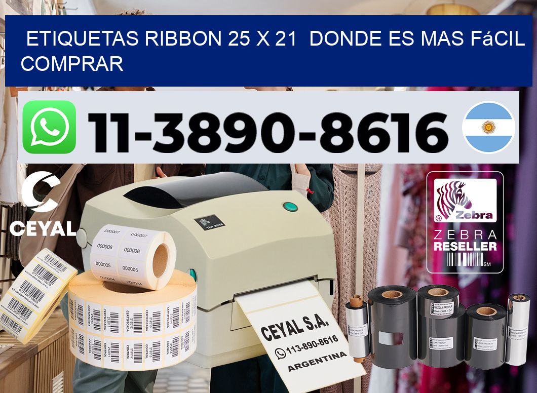 etiquetas ribbon 25 x 21  Donde es mas fácil comprar
