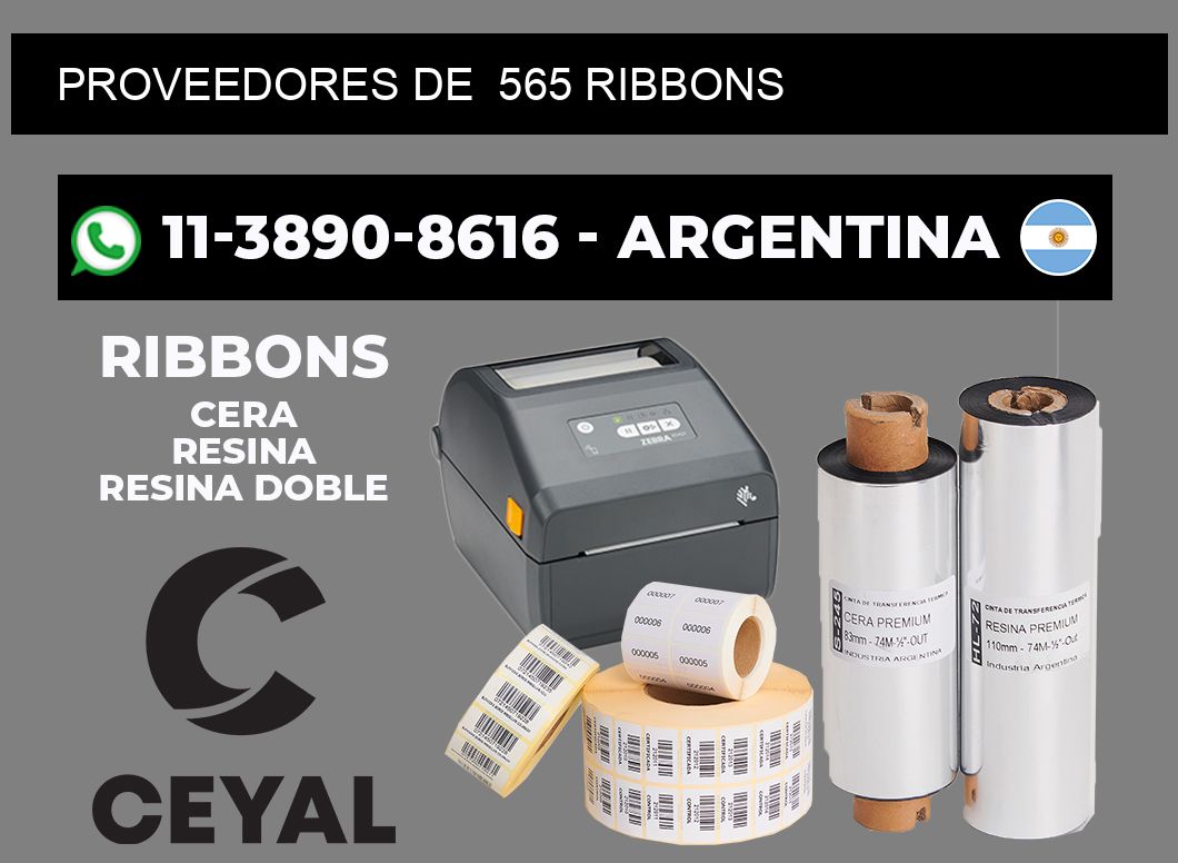 Proveedores de 565 ribbons