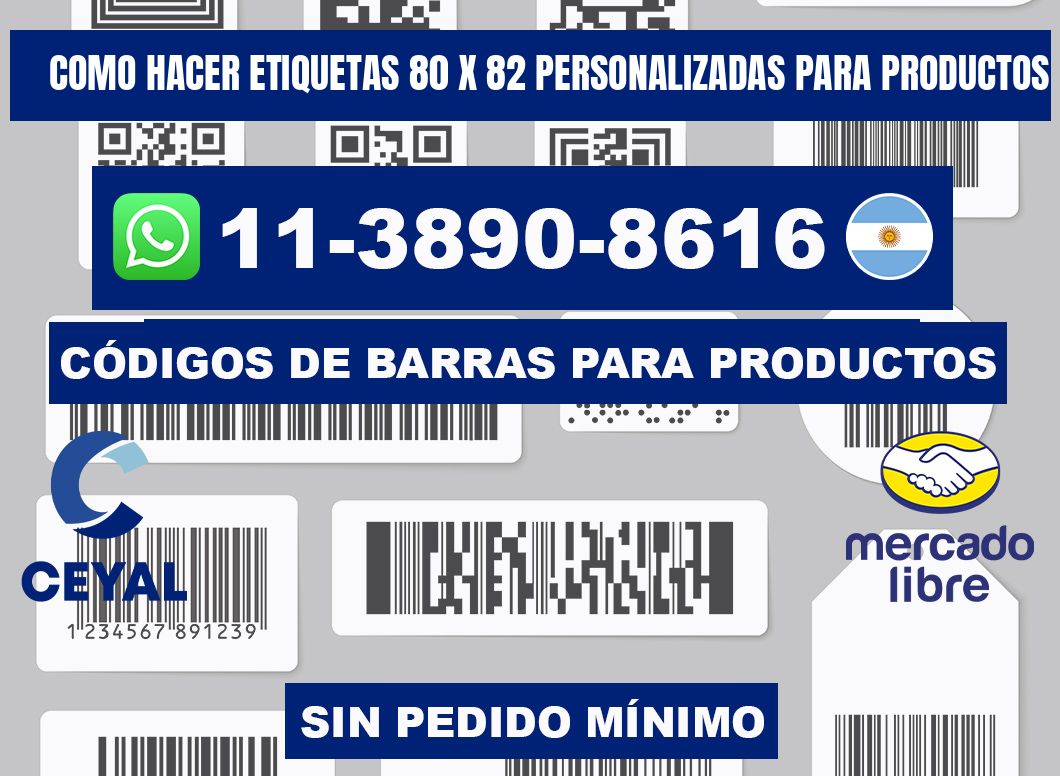 como hacer etiquetas 80 x 82 personalizadas para productos