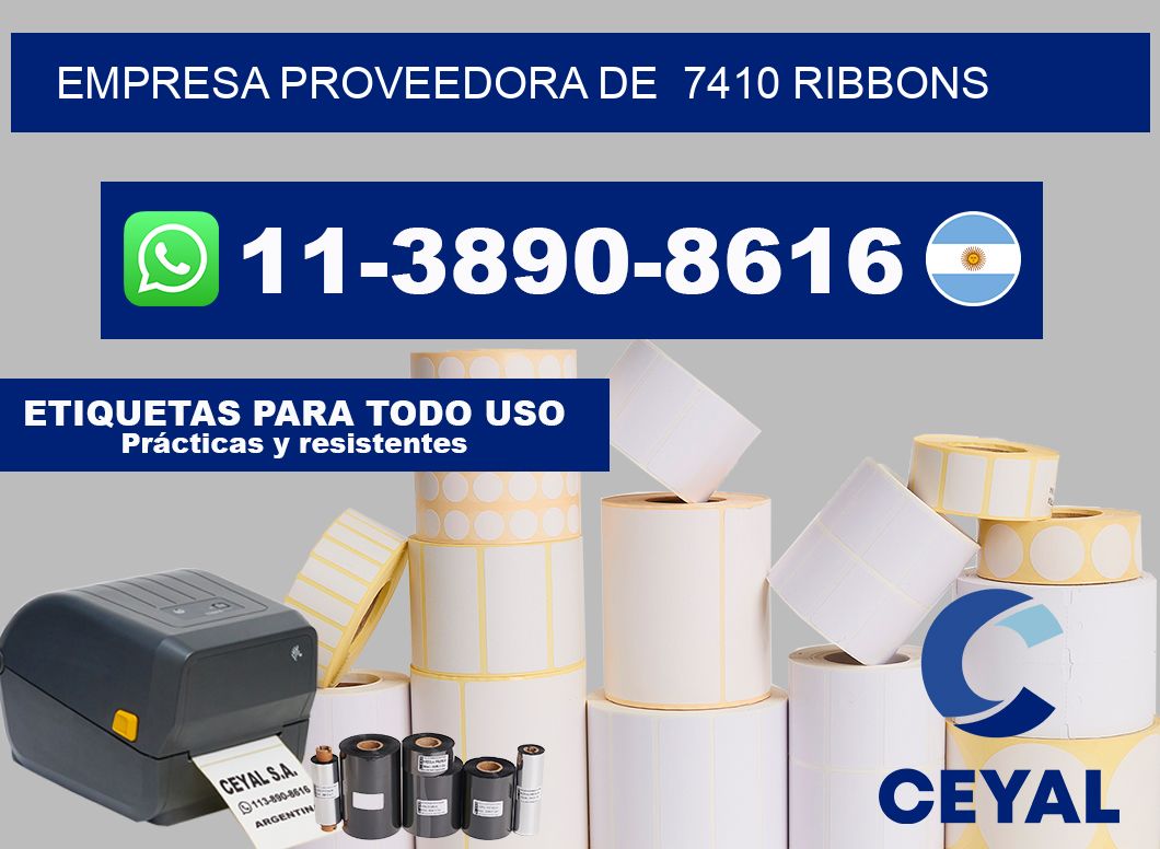 empresa proveedora de  7410 ribbons