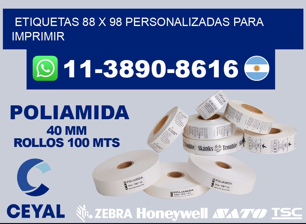 etiquetas 88 x 98 personalizadas para imprimir