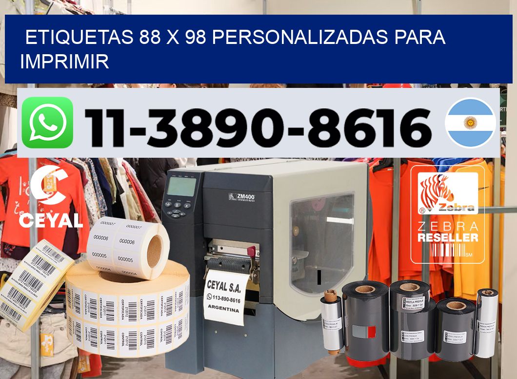 etiquetas 88 x 98 personalizadas para imprimir