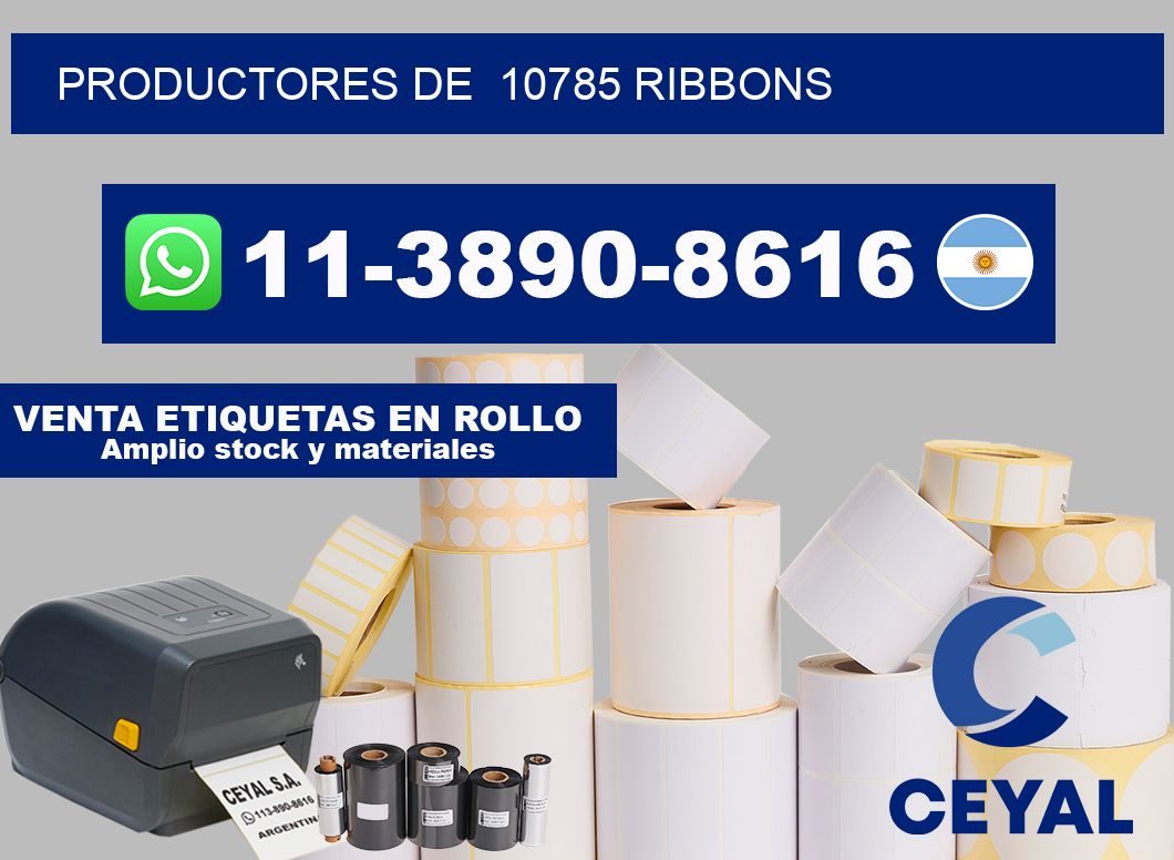 productores de  10785 ribbons