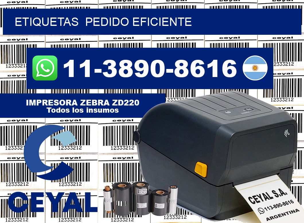 ETIQUETAS  Pedido eficiente