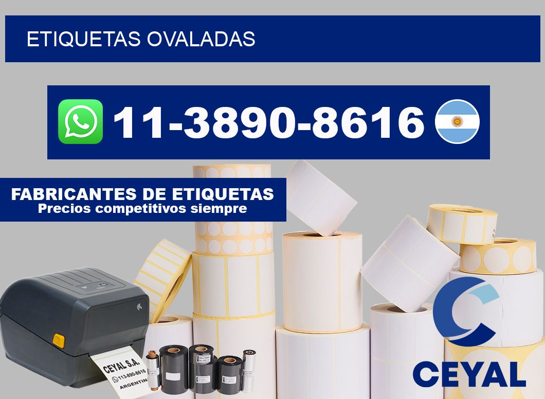 ETIQUETAS ovaladas