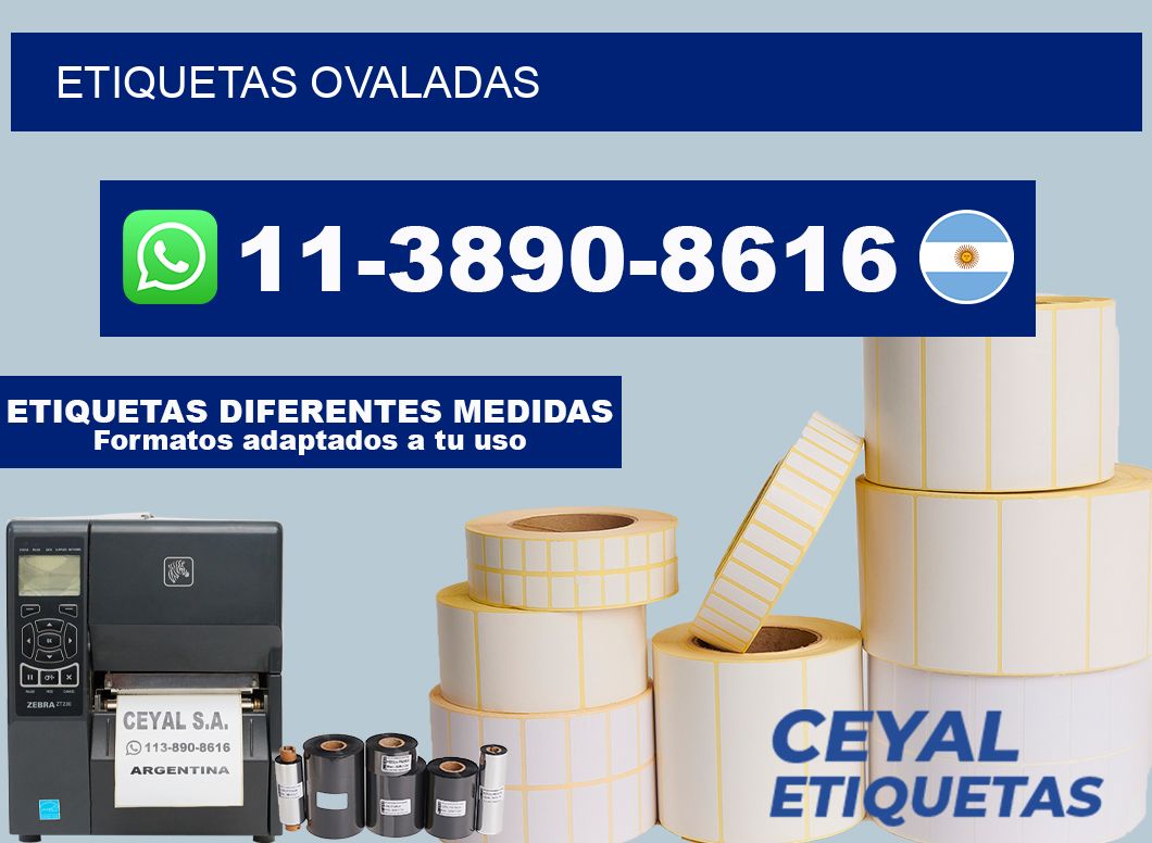 ETIQUETAS ovaladas