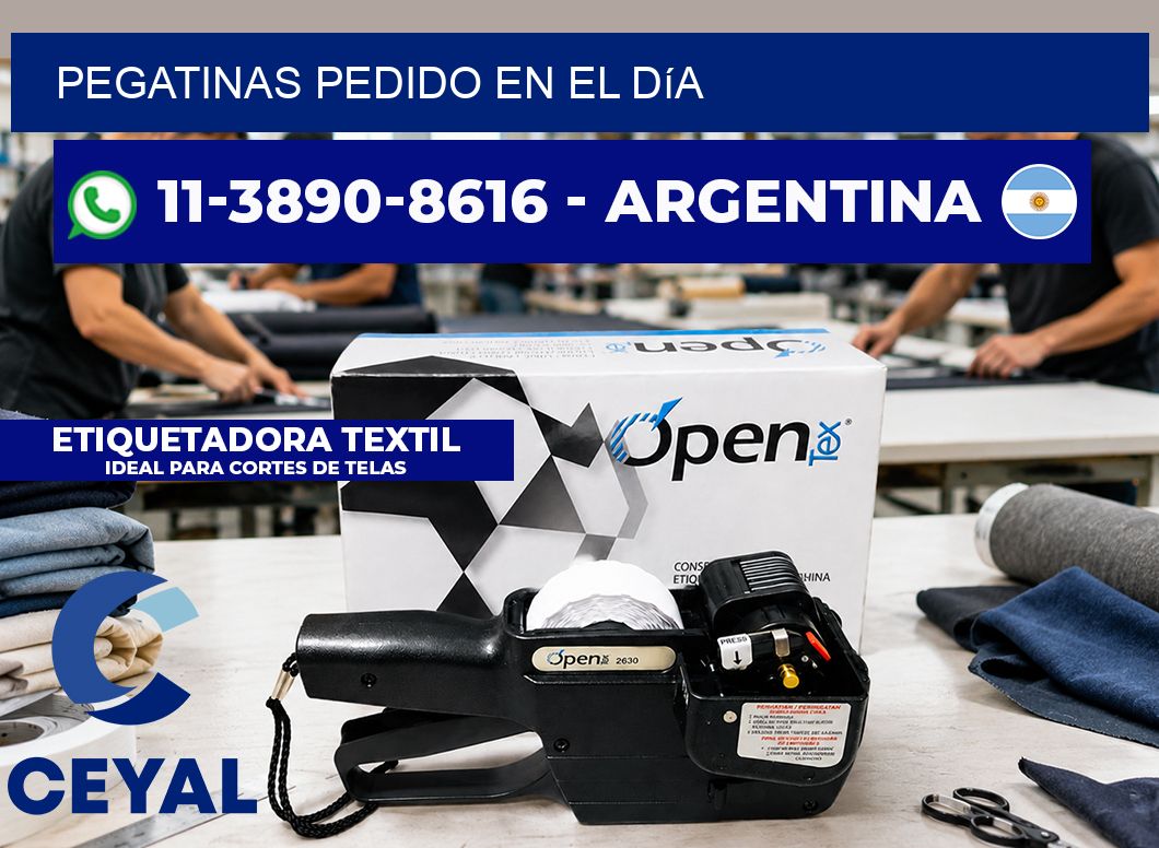 PEGATINAS Pedido en el día