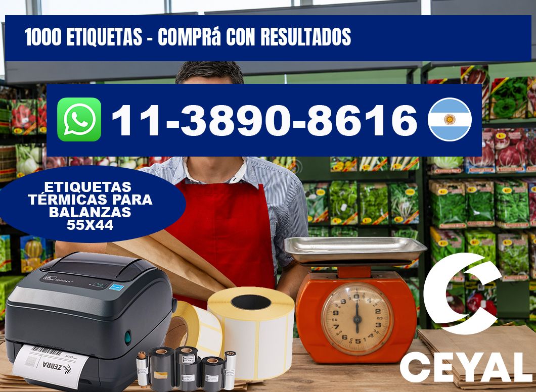 1000 ETIQUETAS - Comprá con resultados