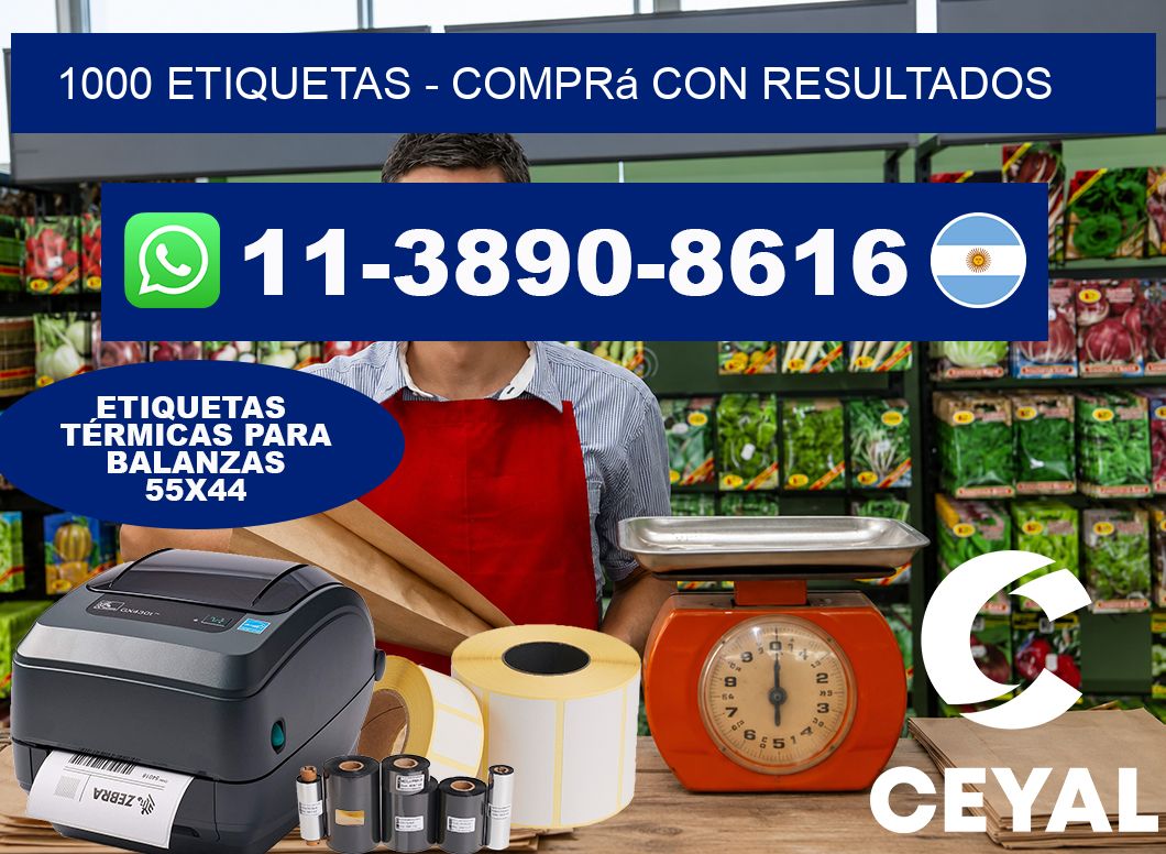 1000 ETIQUETAS - Comprá con resultados