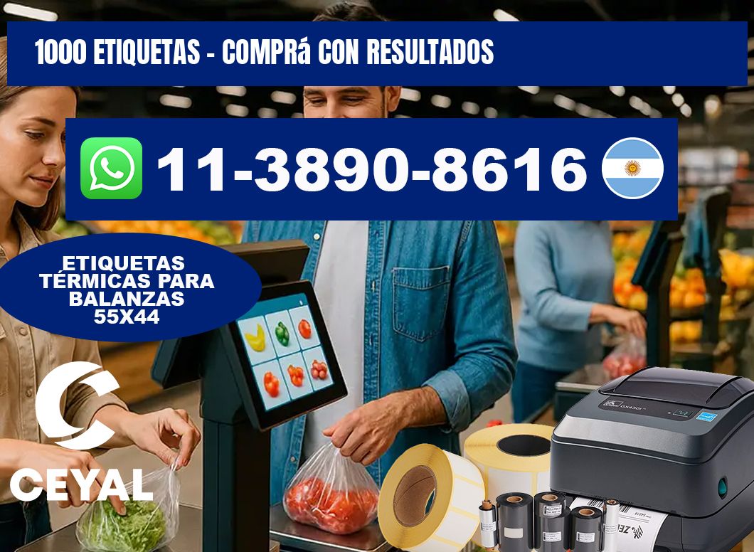 1000 ETIQUETAS - Comprá con resultados