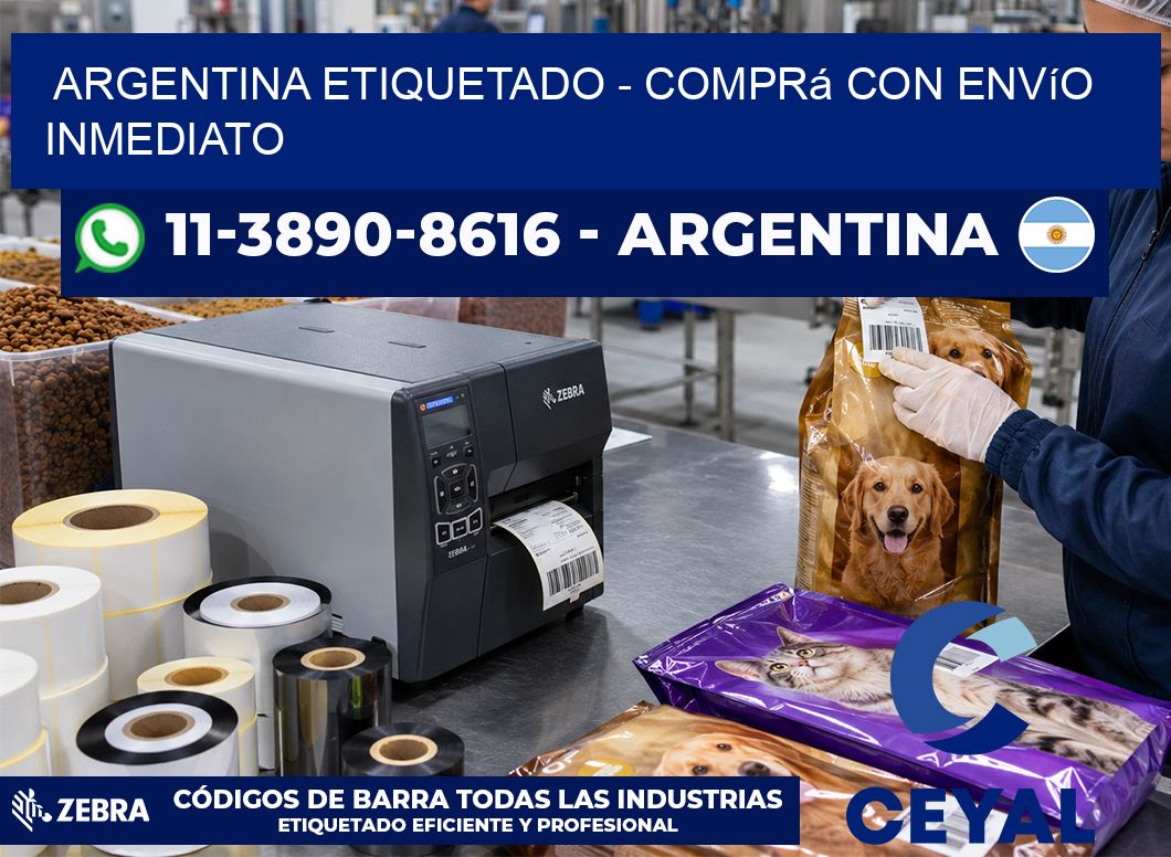 ARGENTINA ETIQUETADO - Comprá con envío inmediato