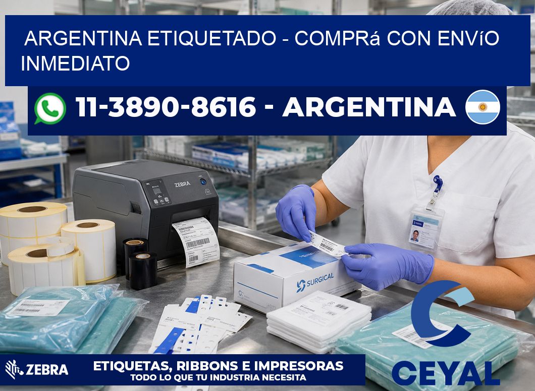 ARGENTINA ETIQUETADO - Comprá con envío inmediato
