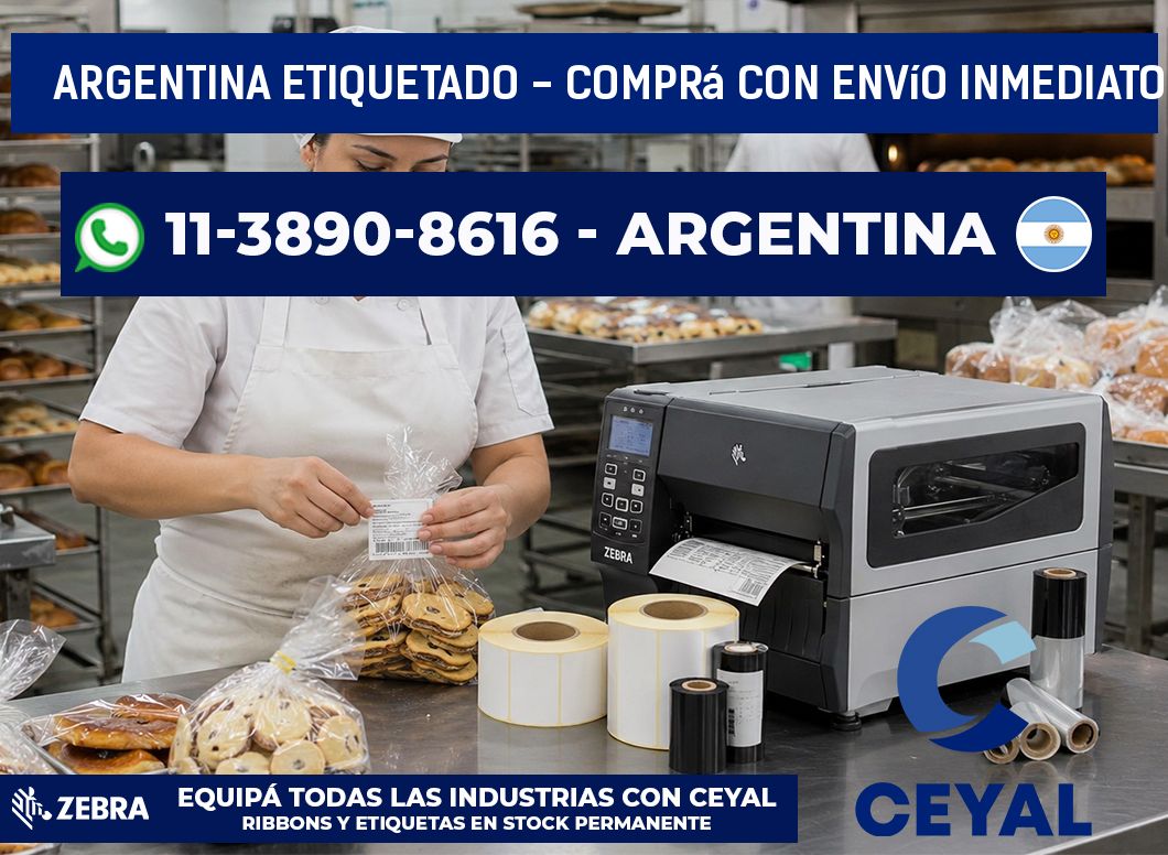 ARGENTINA ETIQUETADO - Comprá con envío inmediato