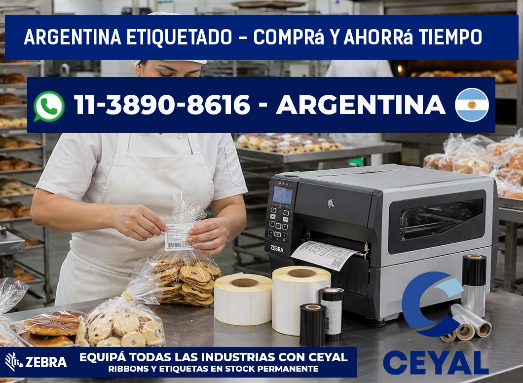 ARGENTINA ETIQUETADO - Comprá y ahorrá tiempo