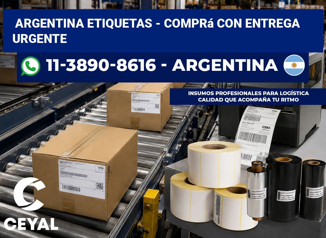 ARGENTINA ETIQUETAS - Comprá con entrega urgente