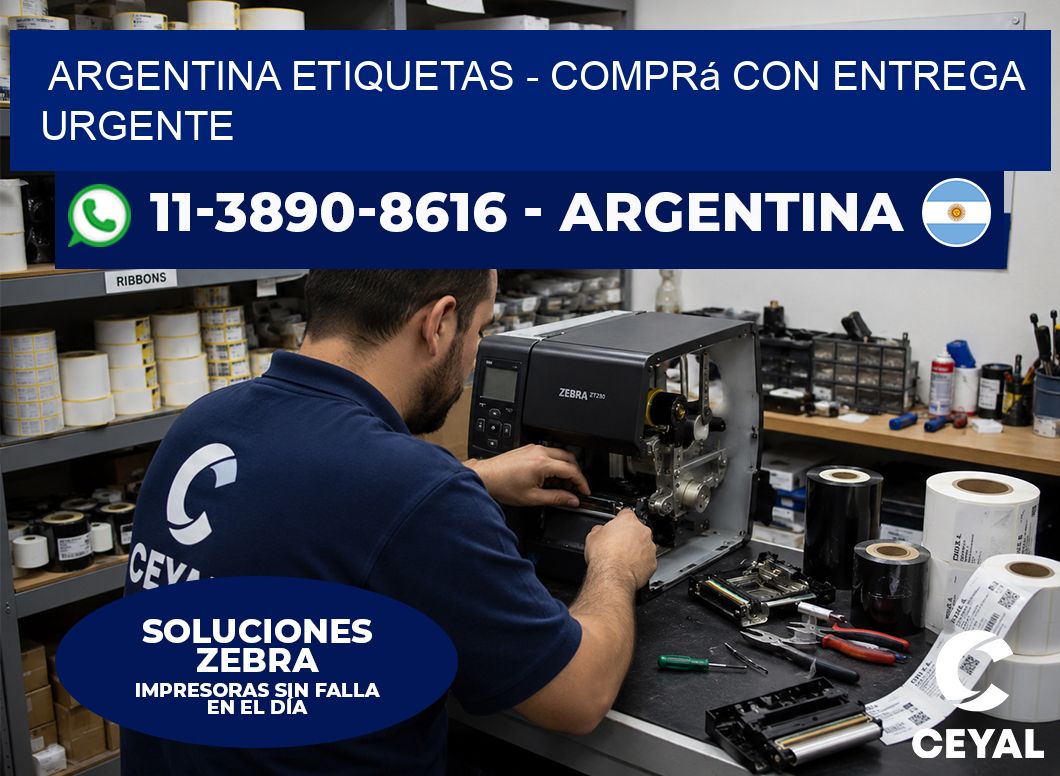ARGENTINA ETIQUETAS - Comprá con entrega urgente