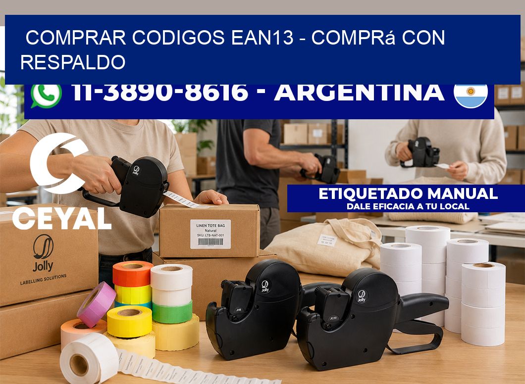 COMPRAR CODIGOS EAN13 - Comprá con respaldo