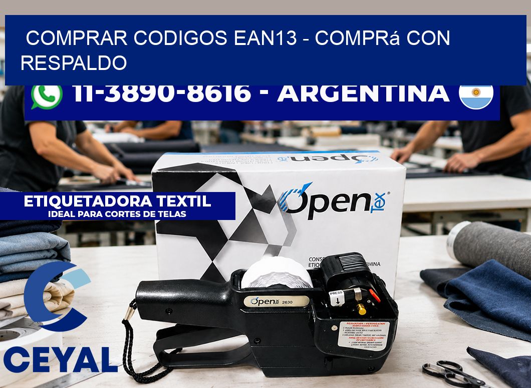 COMPRAR CODIGOS EAN13 - Comprá con respaldo