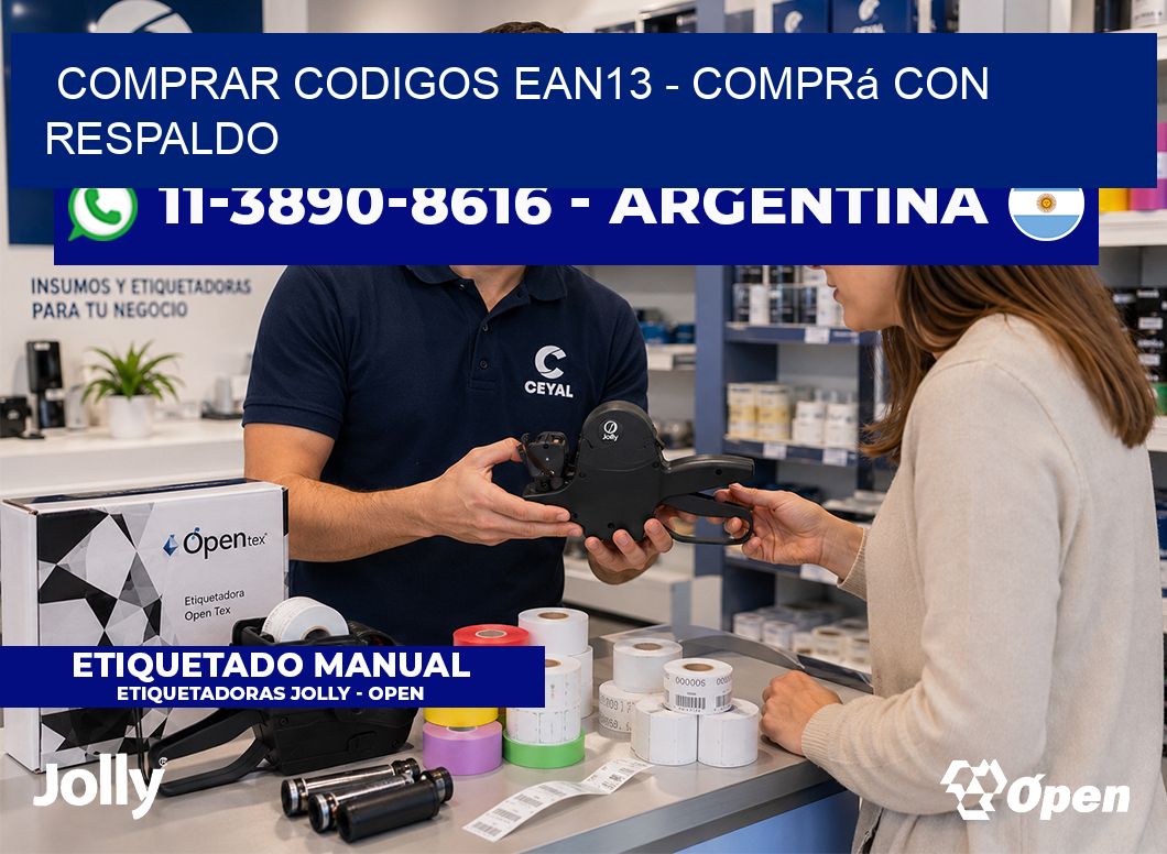 COMPRAR CODIGOS EAN13 - Comprá con respaldo