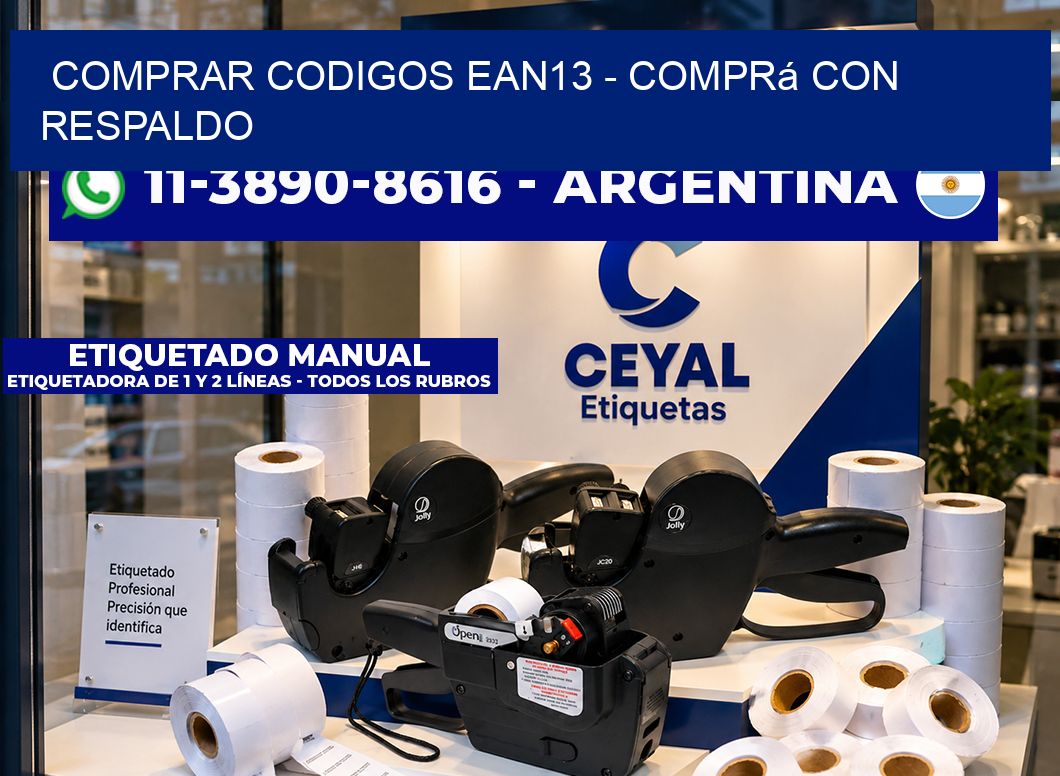 COMPRAR CODIGOS EAN13 – Comprá con respaldo