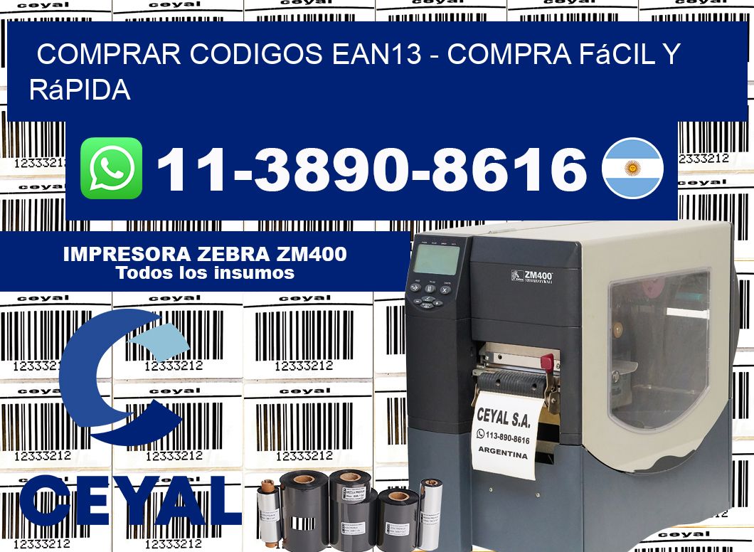 COMPRAR CODIGOS EAN13 – Compra fácil y rápida