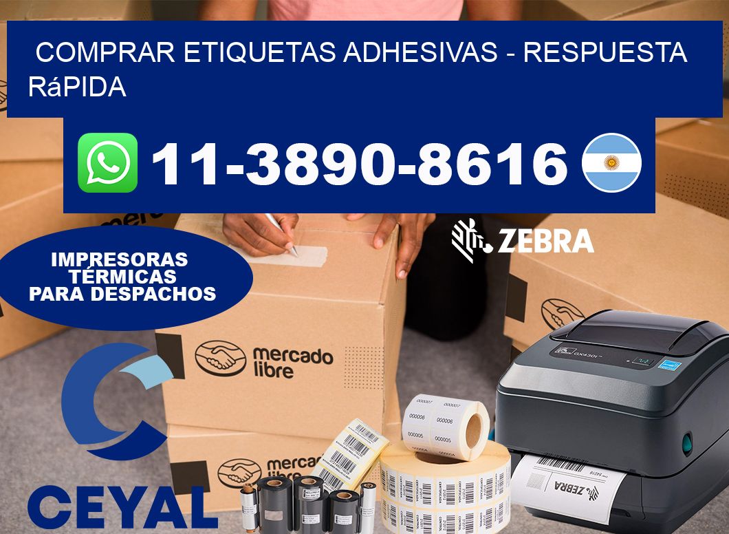 COMPRAR ETIQUETAS ADHESIVAS – Respuesta rápida