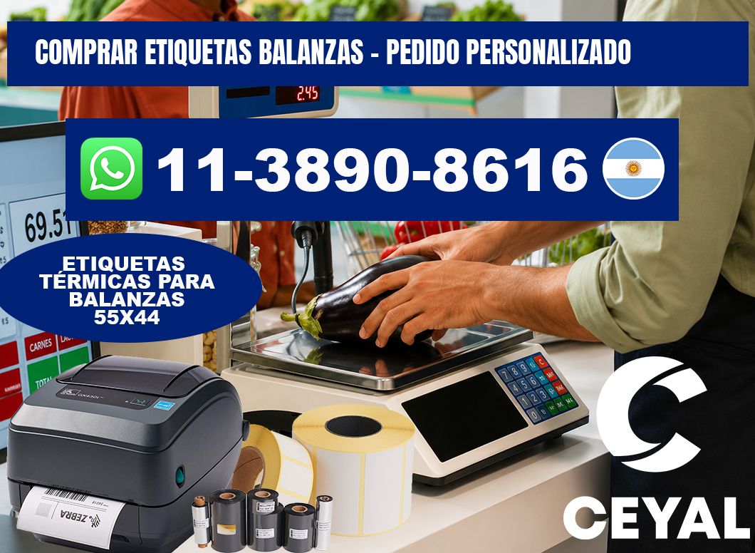 COMPRAR ETIQUETAS BALANZAS - Pedido personalizado
