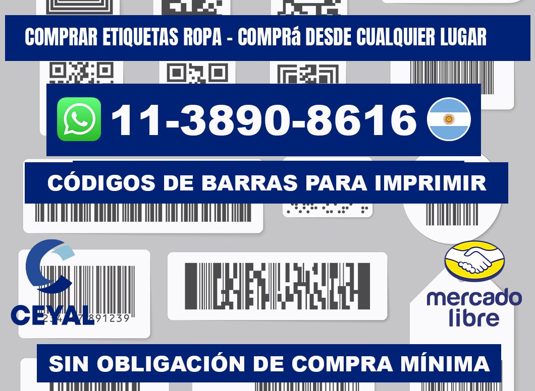 COMPRAR ETIQUETAS ROPA - Comprá desde cualquier lugar