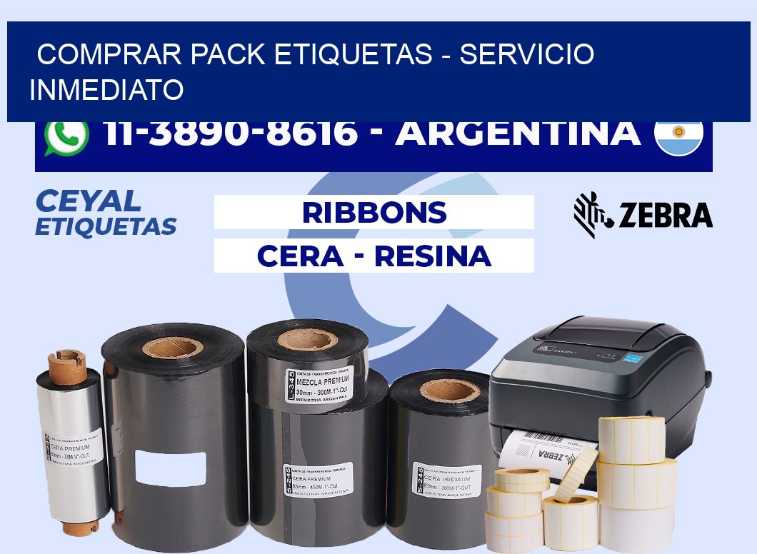 COMPRAR PACK ETIQUETAS - Servicio inmediato