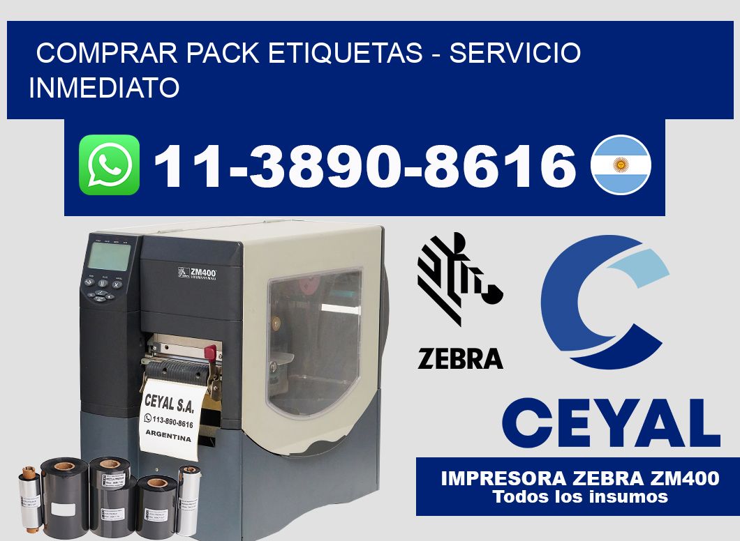 COMPRAR PACK ETIQUETAS - Servicio inmediato