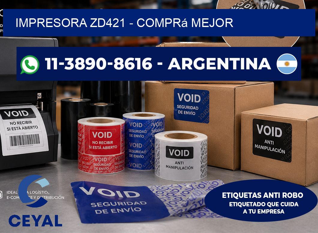 IMPRESORA ZD421 – Comprá mejor