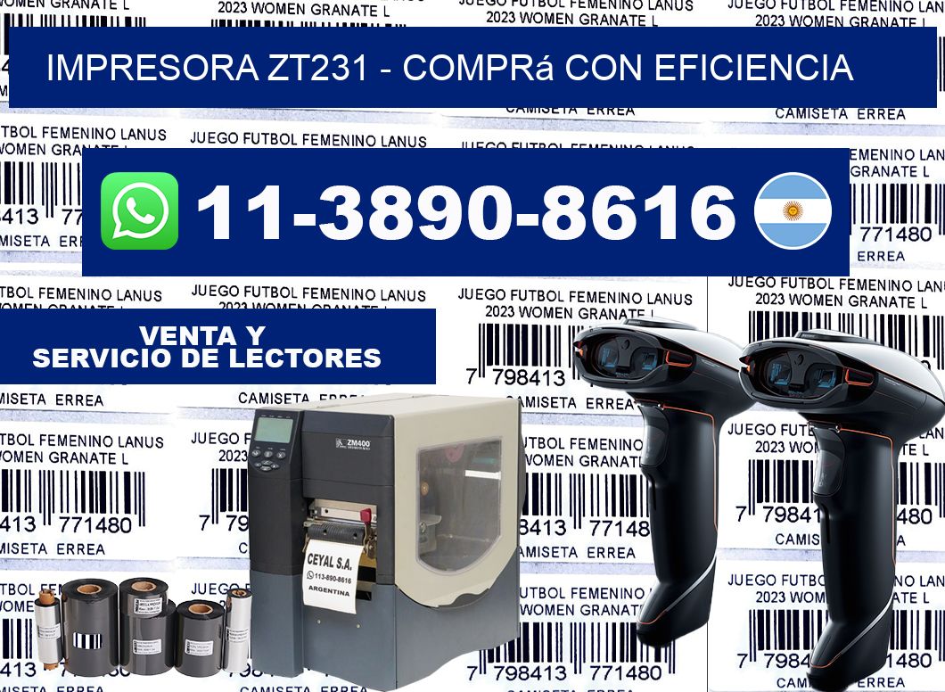 IMPRESORA ZT231 - Comprá con eficiencia