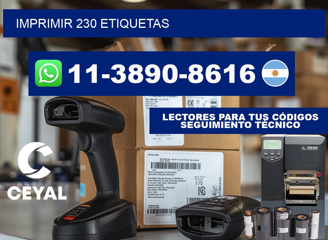 IMPRIMIR 230 ETIQUETAS