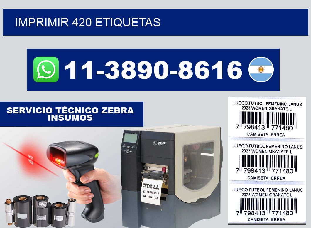IMPRIMIR 420 ETIQUETAS