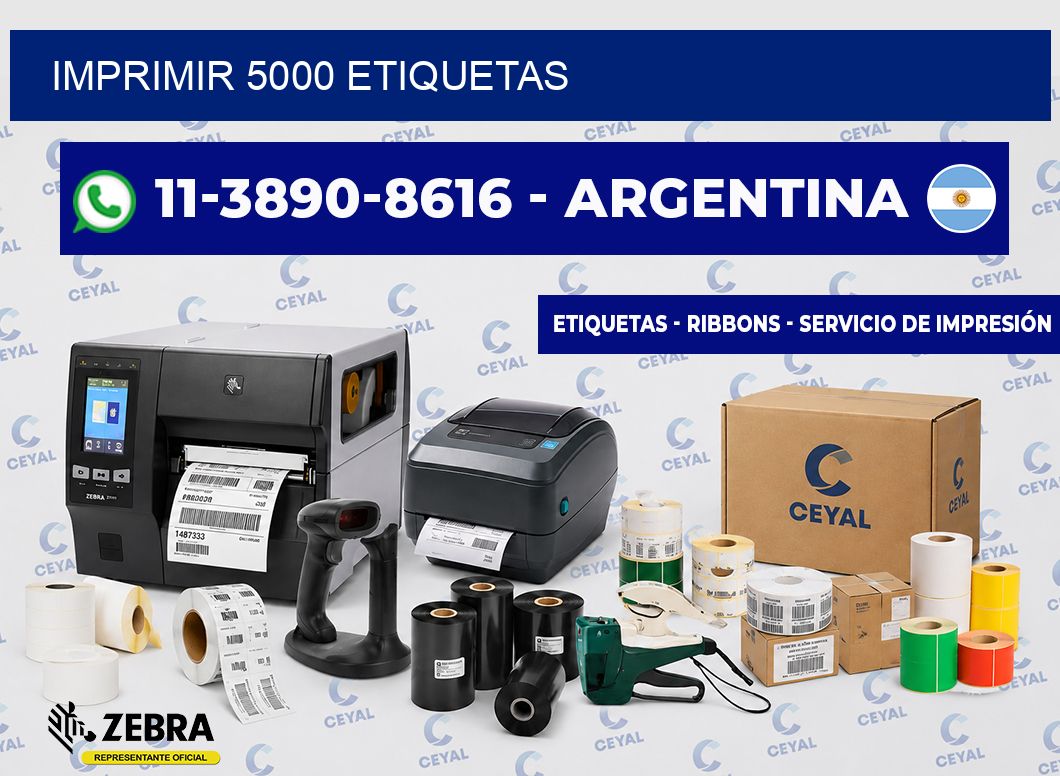 IMPRIMIR 5000 ETIQUETAS