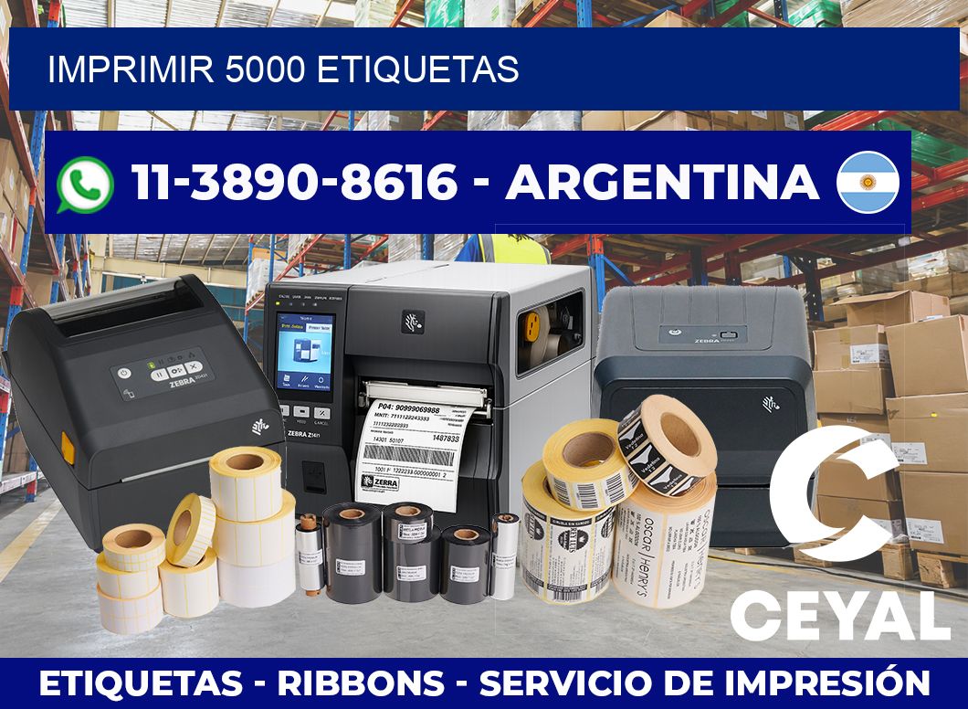 IMPRIMIR 5000 ETIQUETAS