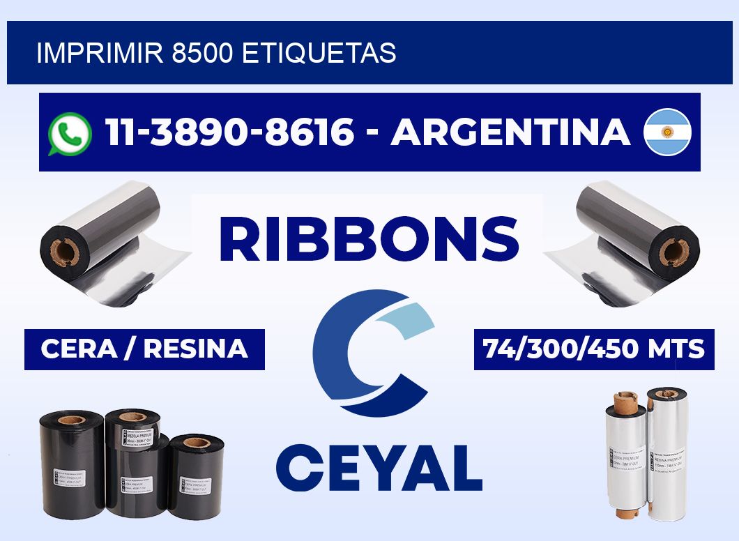 IMPRIMIR 8500 ETIQUETAS
