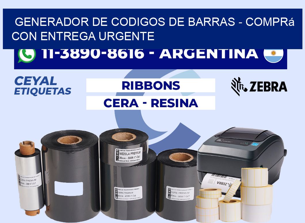 generador de codigos de barras - Comprá con entrega urgente