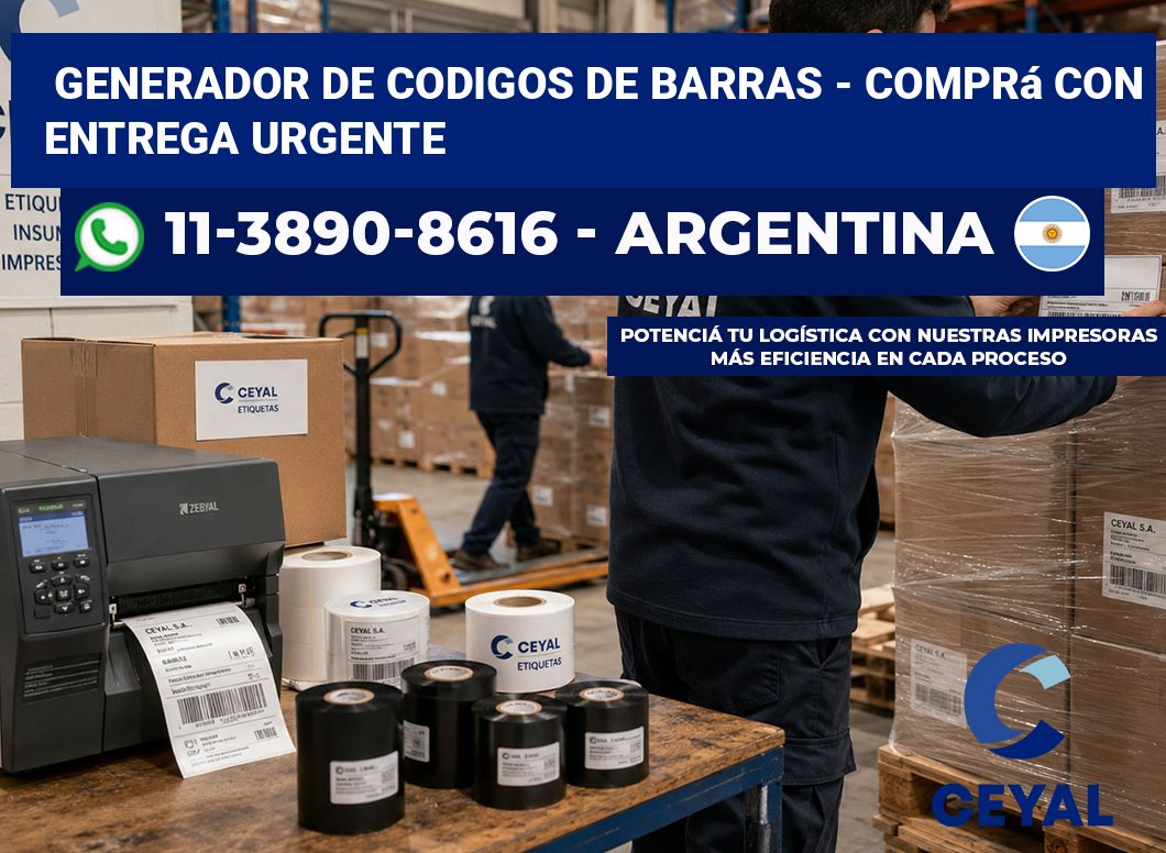 generador de codigos de barras – Comprá con entrega urgente