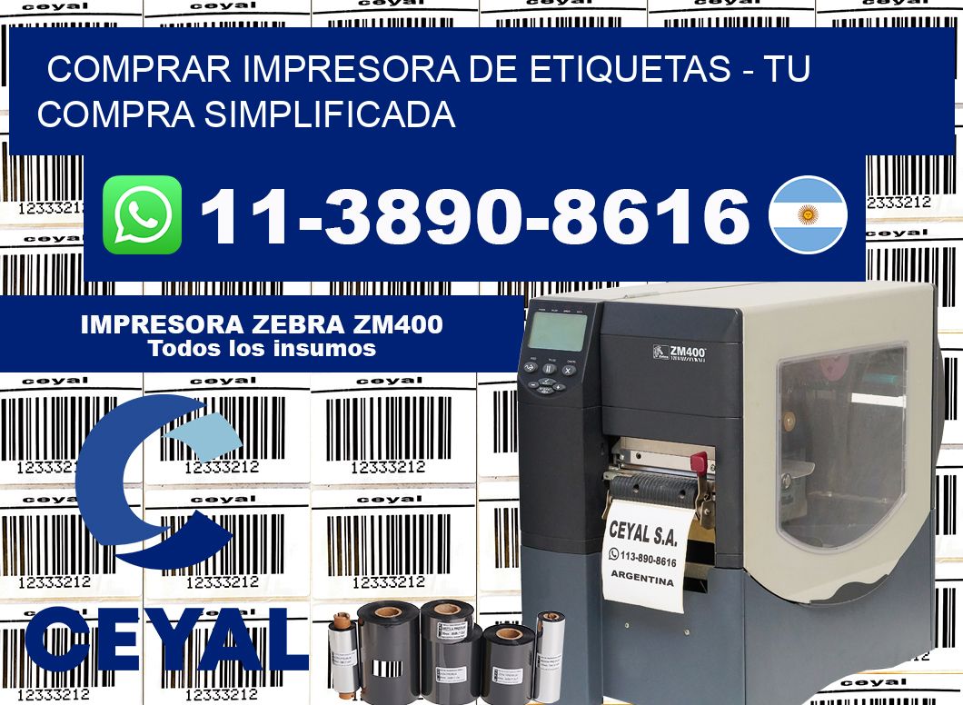 COMPRAR IMPRESORA DE ETIQUETAS – Tu compra simplificada