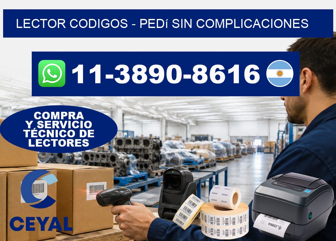 LECTOR CODIGOS - Pedí sin complicaciones