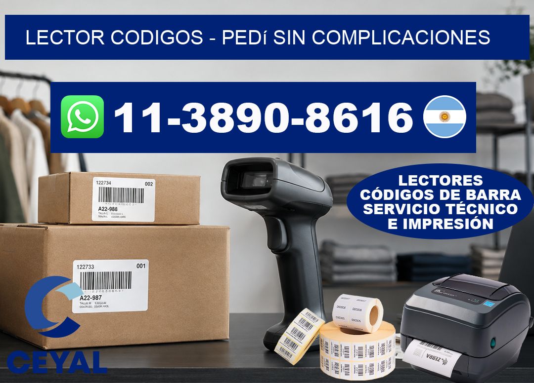 LECTOR CODIGOS - Pedí sin complicaciones