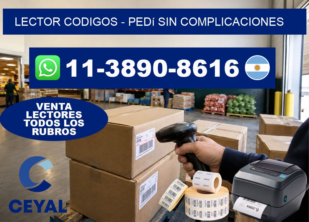 LECTOR CODIGOS - Pedí sin complicaciones