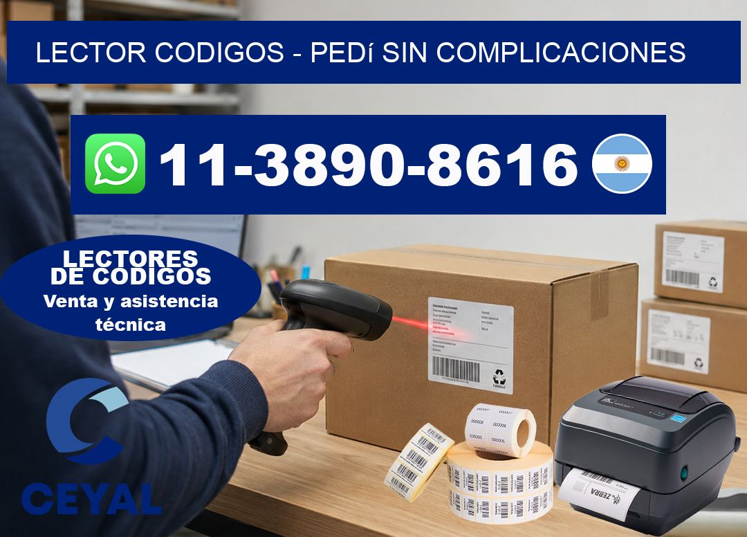 LECTOR CODIGOS - Pedí sin complicaciones